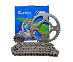 KIT RELACAO C/CORRENTE YBR 125 00> / FACTOR 125 09