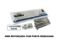 RAIO DIANT. CROMADO 4MM BROS 125/150/160 TAMBOR