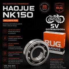 ROLAMENTO VIRABREQUIM HAOUJUE NK 150 (RUG)