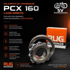 ROLAMENTO VIRABREQUIM PCX 160 LD DIREITO (ROLETE)