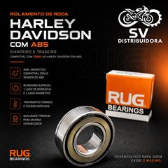 ROLAMENTO DE RODA DIANT/TRAS HARLEY DAVIDSON (ABS)