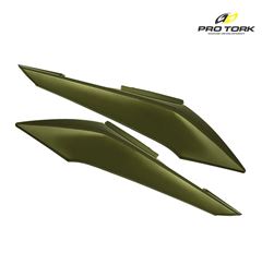 RABETA TAMPA LATERAL XRE 190 16>18 VERDE LIZARD