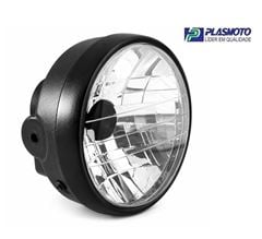 FAROL COMPLETO TITAN/FAN 125 00>13 ARO METAL PRETO