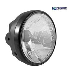FAROL COMPLETO TITAN/FAN 150 04>13 ARO METAL PRETO