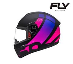 CAPACETE DRIVE 2 HG 360 PRETO F/PINK ROSA - TAM.58