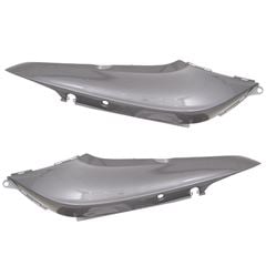 TAMPA LATERAL CINZA SOMBRIL BIZ 125 + EX 11>12