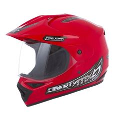 CAPACETE LIBERTY MX PRO VISION TAM - 60 VERMELHO