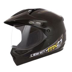 CAPACETE LIBERTY MX PRO VISION TAM - 60 PRETO
