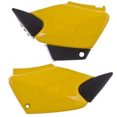 TAMPA LATERAL AMARELO CORREIO TITAN 125 00>04