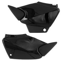 TAMPA LATERAL FAN 125 05>08 PRETO PINTADO