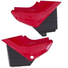 TAMPA LATERAL VERMELHO YBR 125 01 
