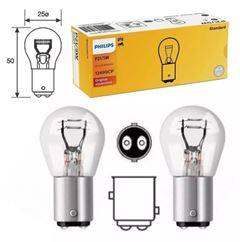 LAMPADA SINALEIRA STOP FREIO 2 POLO 21/5W 12V 10PC