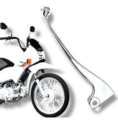 MANETE EMBREAGEM CROMADO POP 100