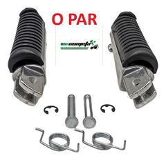PEDALEIRA DIANT POLIDO FAZER 250 / MT 03/XJ6 (PAR)