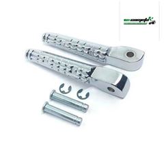 PEDALEIRA TRAS CROMADO TWISTER 250 01>08