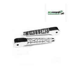 PEDALEIRA TRAS CROMADO YBR 125 / XT 600