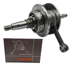 VIRABREQUIM COMPLETO C/BIELA TITAN 150 04>15