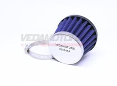 FILTRO AR ESPORTIVO 38MM TITAN 125 125 >08 AZUL