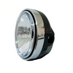 FAROL COMPLETO YBR 125 00>04 ARO CROMADO METAL