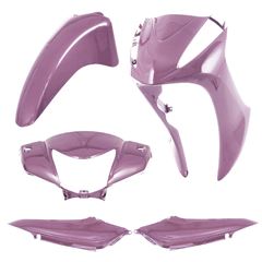 KIT CONJUNTO PLASTICOS ROSA AGATA METAL BIZ 125 11