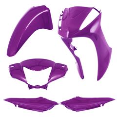 KIT CONJUNTO PLASTICOS LILAS BIZ 125 12>13