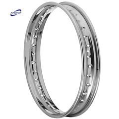 ARO RODA TRAS 18 X 185 -  CROMADO TITAN YBR