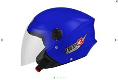 CAPACETE NEW LIBERTY THREE AZUL TAM-60