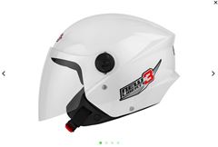 CAPACETE NEW LIBERTY THREE BRANCO TAM-56