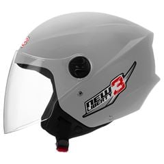 CAPACETE NEW LIBERTY THREE PRATA TAM-60