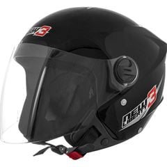 CAPACETE NEW LIBERTY THREE PRETO TAM-60