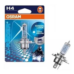 LAMPADA FAROL H4 35/35W 12V 4.000K RACER OSRAM