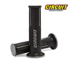 MANOPLA SPEED RACING FECHADA PRETO / CINZA