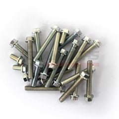 PARAFUSOS TAMPA LATERAL MOTOR BIZ 125 06>