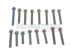 KIT PARAFUSO TAMPA LATERAL MOTOR TITAN 125 >99