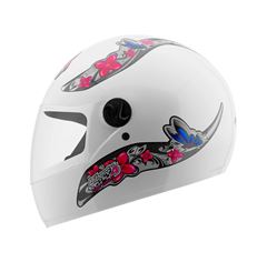 CAPACETE LIBERTY FOUR FOR GIRLS BRANCO TAM - 56