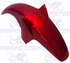 PARALAMA DIANTEIRO FACTOR 125 09>12 VERMELHO