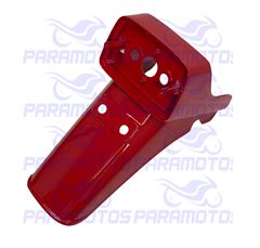 PARALAMA TRASEIRO VERMELHO CG 125 87>89
