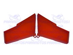 TAMPA LATERAL CG 125 83 VERMELHA