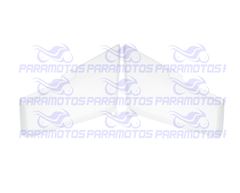 TAMPA LATERAL CG 125 83 BRANCA