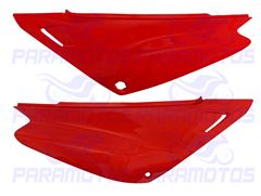 TAMPA LATERAL XTZ 125 03>16 VERMELHO