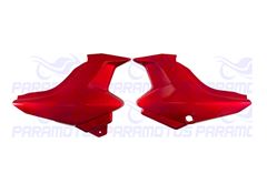 TAMPA LATERAL (PAR) VERMELHO FACTOR 125 09>12