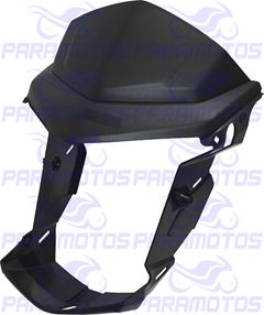 CARENAGEM CENTRAL FAROL PRETA FAN / TITAN 150 14>