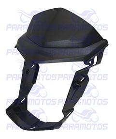 CARENAGEM FAROL CENTRAL PRETA FAN 150  FAN 160 14>