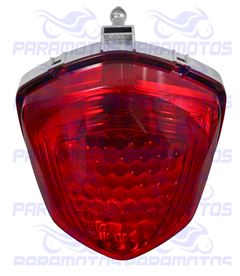 LANTERNA TRASEIRA S/ SOQ VERMELHA TITAN /FAN 160