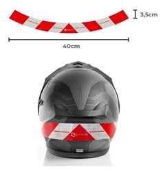 FAIXA REFLETIVA CAPACETE AVERY 3,5X40CM