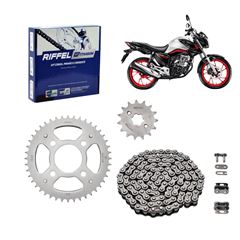 KIT RELACAO C/CORRENTE TITAN 160 FAN 160 16>24