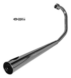 ESCAPAMENTO MOD ORIG CROM CURTO TITAN 125 KS 00>