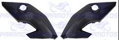 CARENAGEM LATERAL FAROL CINZA UNA FAN START 160 19