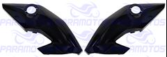 CARENAGEM LATERAL FAROL PRETO FAN 150 160 14>21