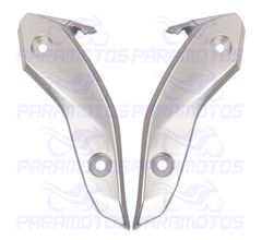 CARENAGEM LATERAL FAROL PRATA FAZER 11>14